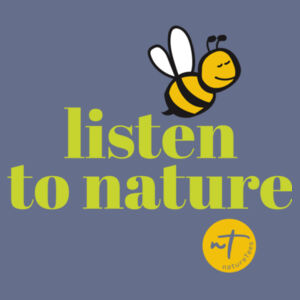 Listen to Nature  - Womens Faded Tee Design