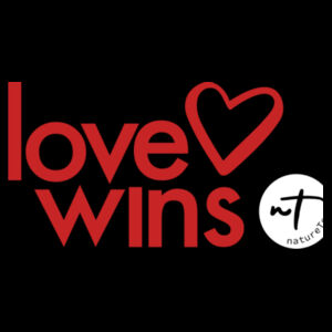 Love Wins  - Womens Stencil Hood Design