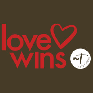 Love Wins  - Mens Staple T shirt Design