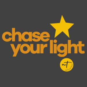 Chase your Light  - Mens Stone Wash Staple Design