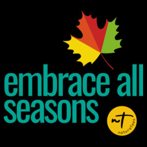 Embrace all Seasons  - Womens Maple Tee Design