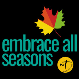 Embrace all Seasons  - Mens Ink Longsleeve Tee Design