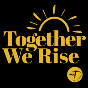 Together We Rise  - Womens Maple Organic Tee Design
