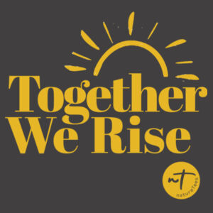 Together We Rise  - Mens Faded Tee Design