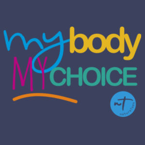 My Body My Choice  - Mens Stone Wash Staple Design