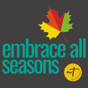 Embrace all Seasons  - Womens Faded Tee Design