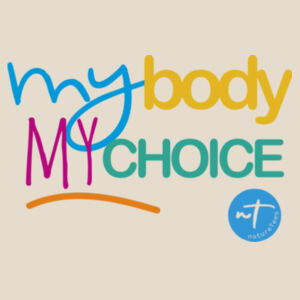 My Body My Choice  - Heavy Duty Canvas Tote with Gusset  Design