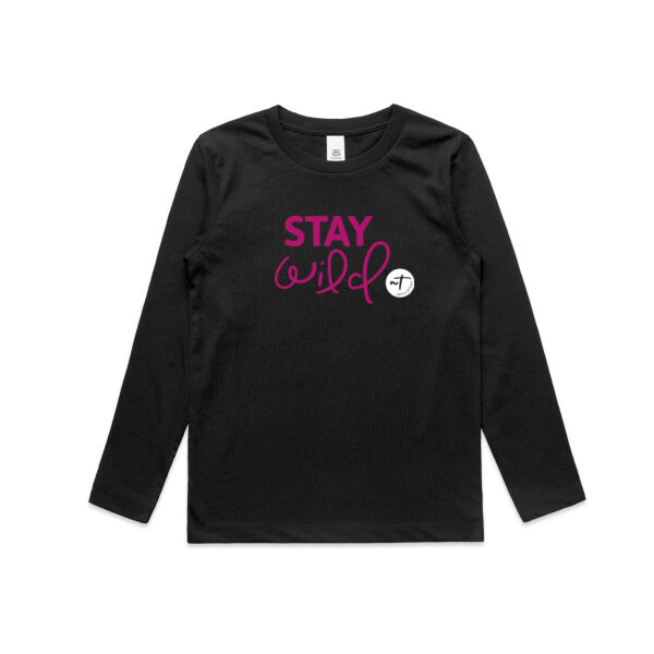 Stay Wild  - Kids Longsleeve Tee Thumbnail