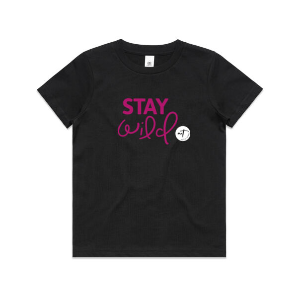 Stay Wild  - Kids Youth T shirt Thumbnail
