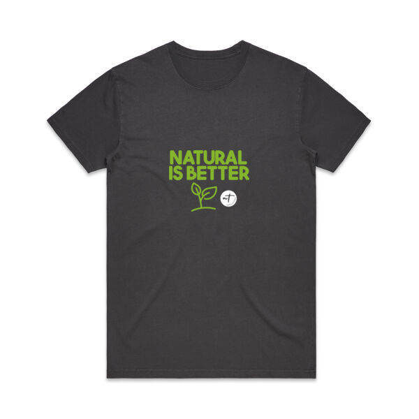 Natural is Better - Mens Faded Tee Thumbnail