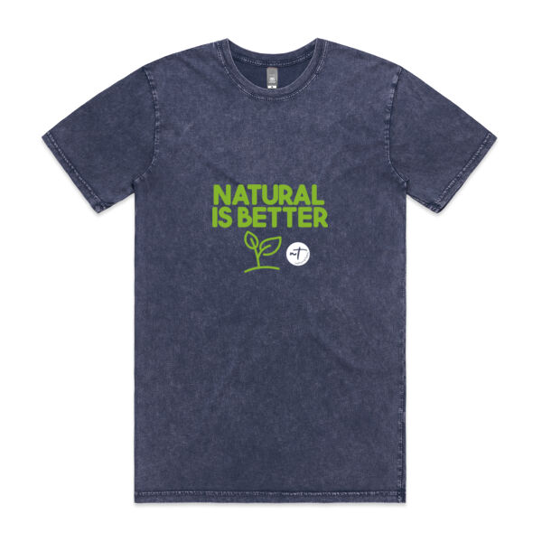 Natural is Better - Mens Stone Wash Staple Thumbnail
