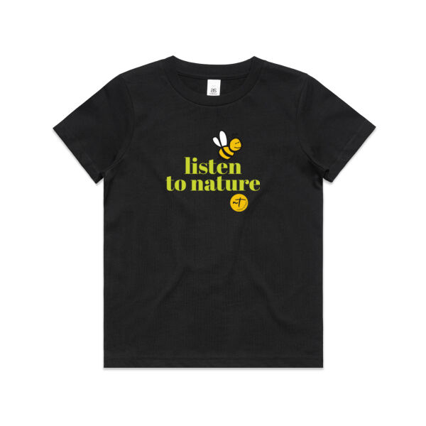 Listen to Nature  - Kids Youth T shirt Thumbnail