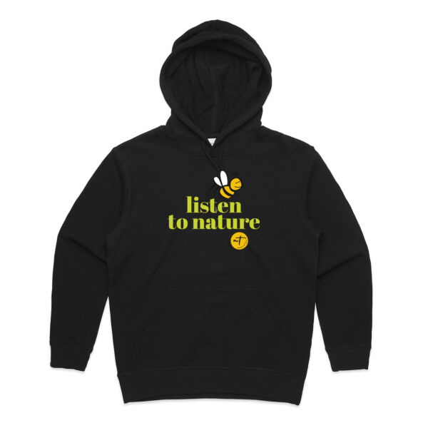 Listen to Nature  - Womens Premium Hood Thumbnail