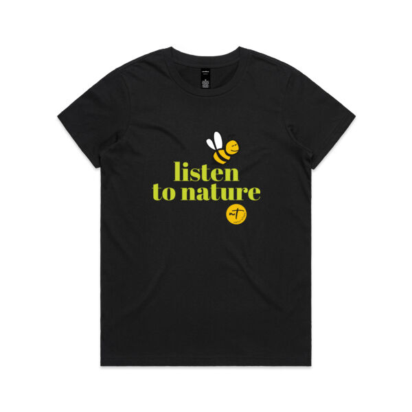 Listen to Nature  - Womens Maple Tee Thumbnail