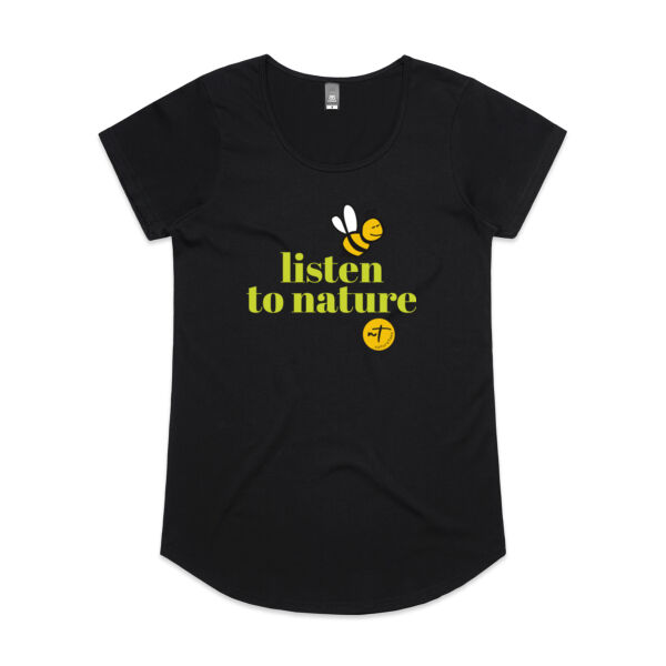 Listen to Nature  - Womens Mali Tee Thumbnail