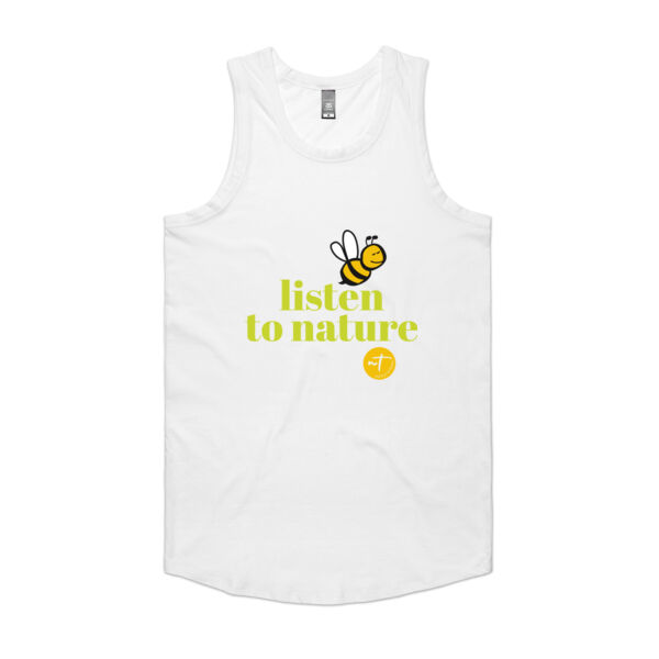 Listen to Nature  - Mens Authentic Singlet Thumbnail