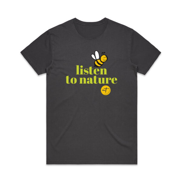 Listen to Nature  - Mens Faded Tee Thumbnail