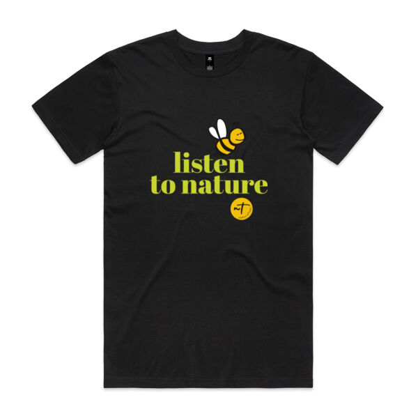 Listen to Nature  - Mens Staple T shirt Thumbnail