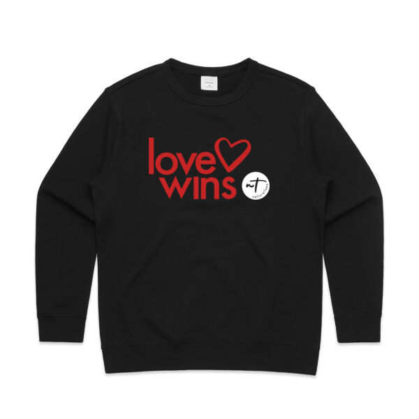 Love Wins  - Womens Premium Crew Thumbnail