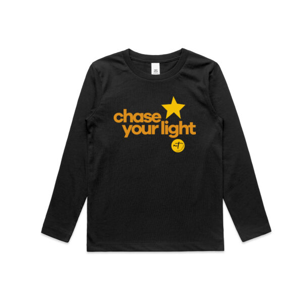 Chase your Light  - Kids Longsleeve Tee Thumbnail