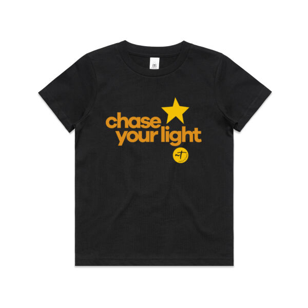 Chase your Light  - Kids Youth T shirt Thumbnail