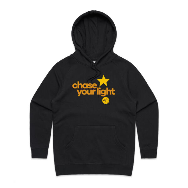Chase your Light  - Womens Supply Hood Thumbnail