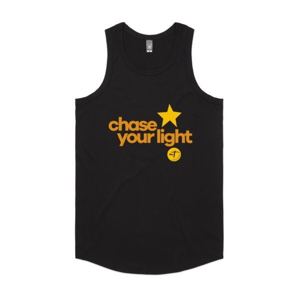 Chase your Light  - Mens Authentic Singlet Thumbnail