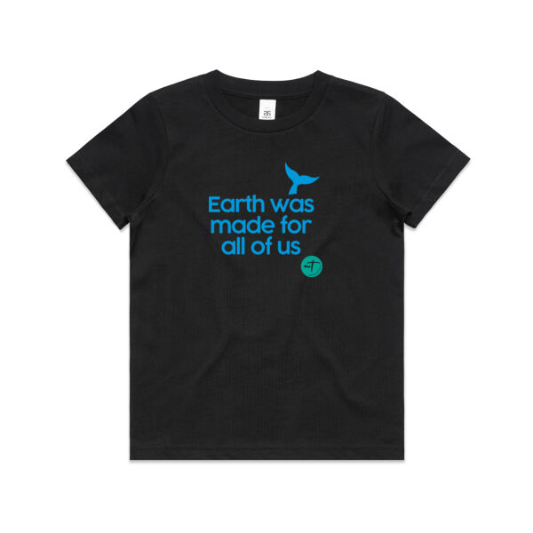 Earth was made for all of us  - Kids Youth T shirt Thumbnail