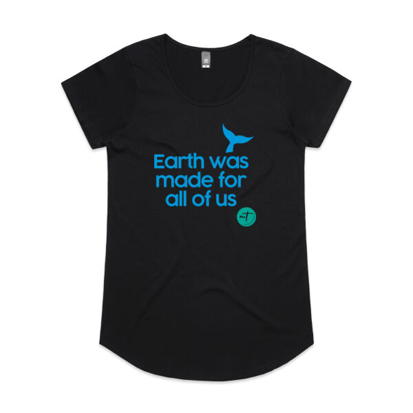 Earth was made for all of us  - Womens Mali Tee Thumbnail
