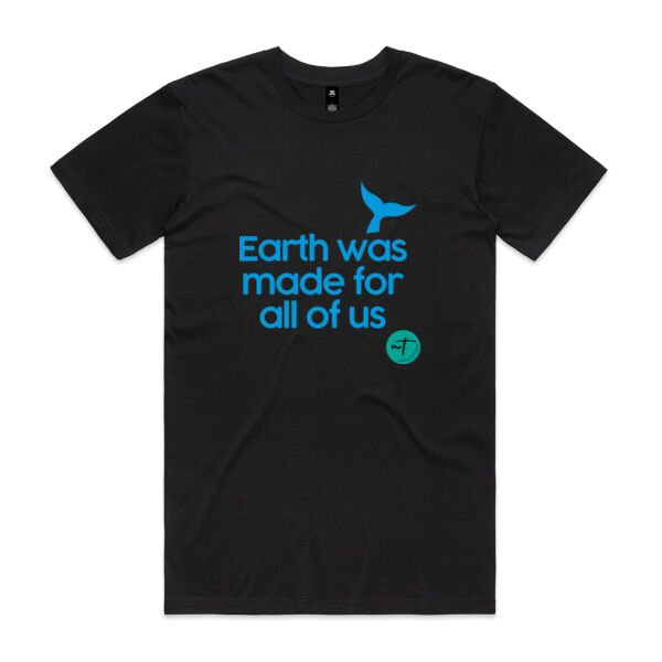 Earth was made for all of us  - Mens Staple T shirt Thumbnail
