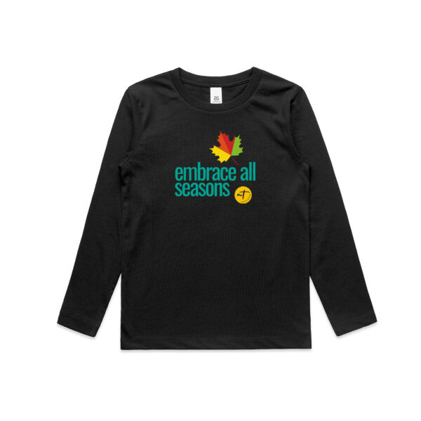Embrace all Seasons  - Kids Longsleeve Tee Thumbnail