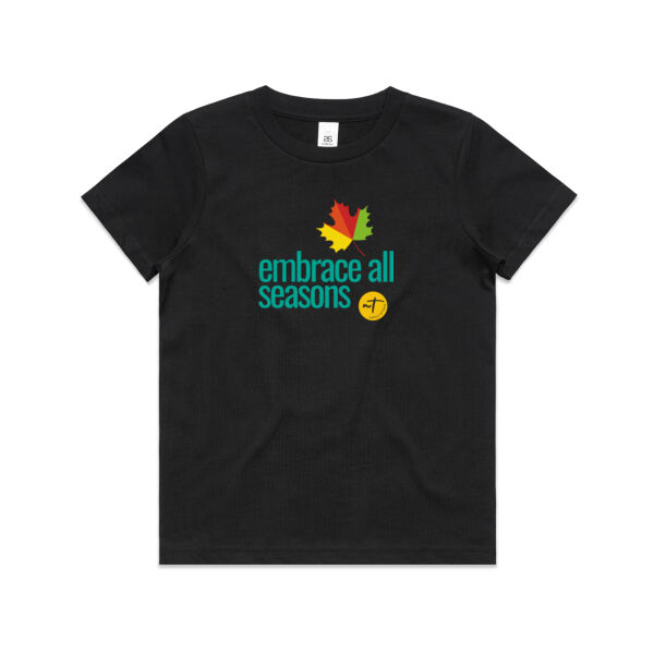 Embrace all Seasons  - Kids Youth T shirt Thumbnail