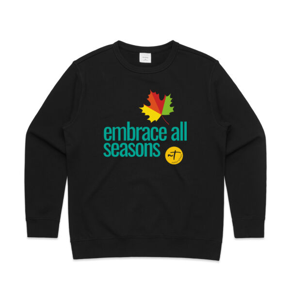 Embrace all Seasons  - Womens Premium Crew Thumbnail