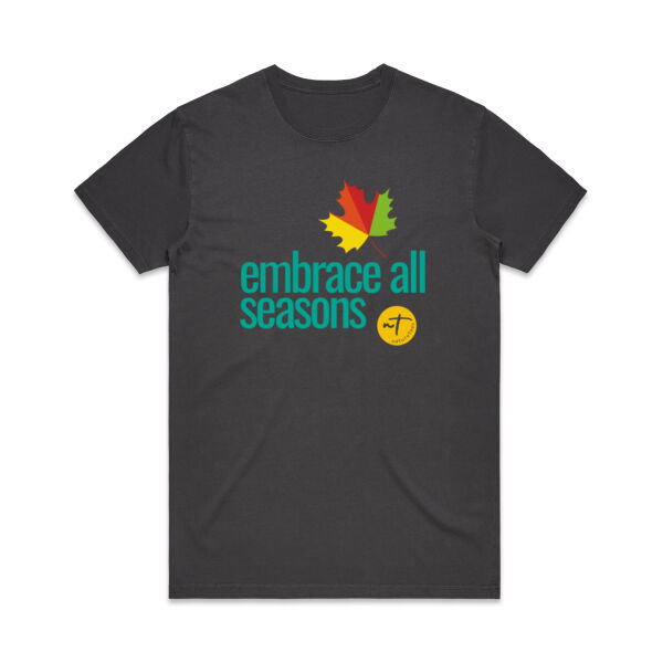 Embrace all Seasons  - Mens Faded Tee Thumbnail