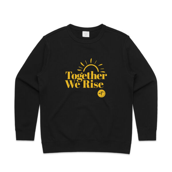 Together We Rise  - Womens Premium Crew Thumbnail