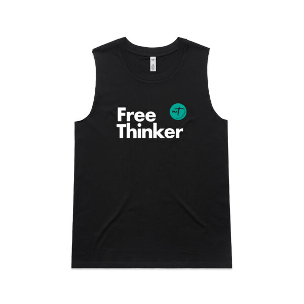 Free Thinker  - Womens Upside Tank Thumbnail