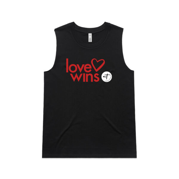 Love Wins  - Womens Upside Tank Thumbnail