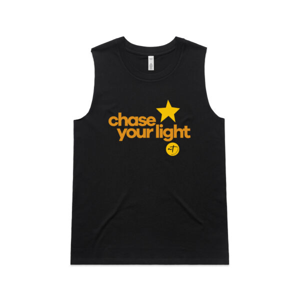 Chase your Light  - Womens Upside Tank Thumbnail