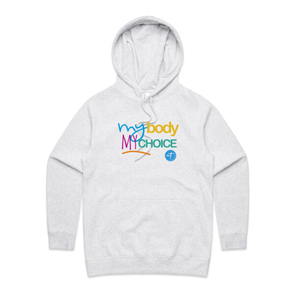 My Body My Choice  - Womens Supply Hood Thumbnail