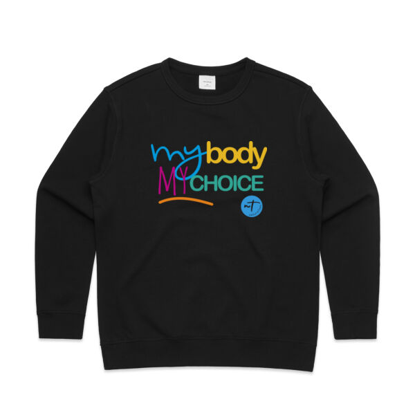 My Body My Choice  - Womens Premium Crew Thumbnail