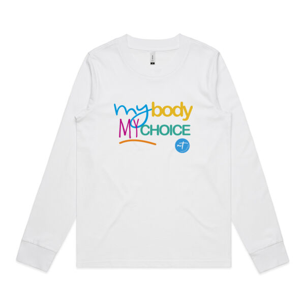 My Body My Choice  - Womens Dice Longsleeve Tee Thumbnail