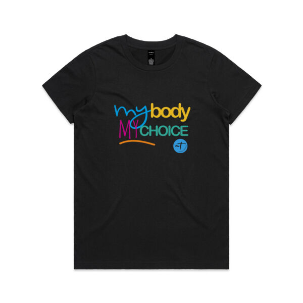My Body My Choice  - Womens Maple Tee Thumbnail
