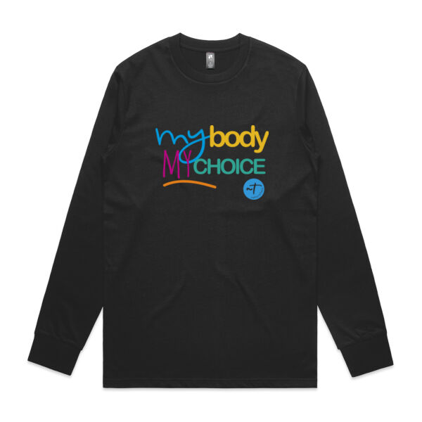 My Body My Choice  - Mens Classic Long Sleeved Tee Thumbnail