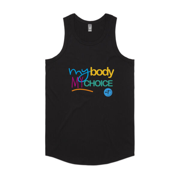 My Body My Choice  - Mens Authentic Singlet Thumbnail