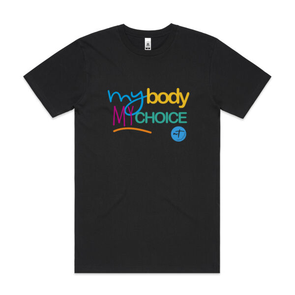My Body My Choice  - Mens Block T shirt Thumbnail