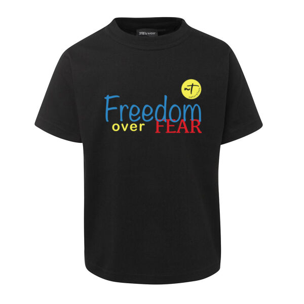 Freedom over Fear  - Kids Tee Thumbnail